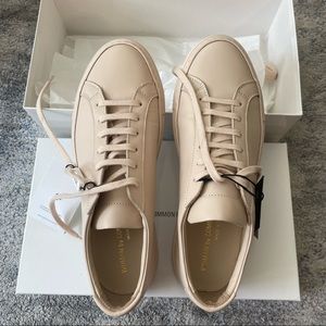Womens common projects beige size 38 never worn tags still on